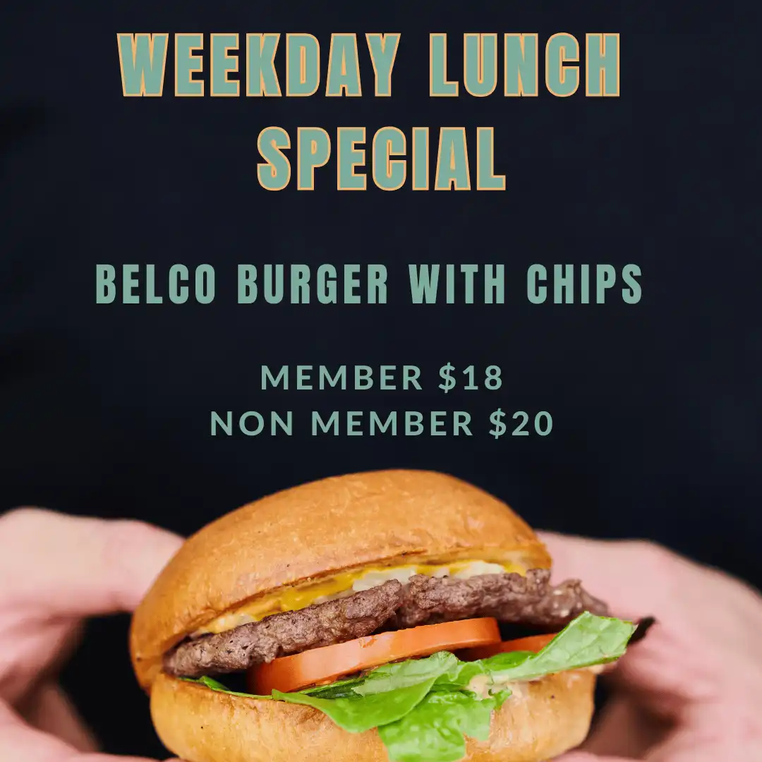Weekday Lunch Special (Belco Burger)