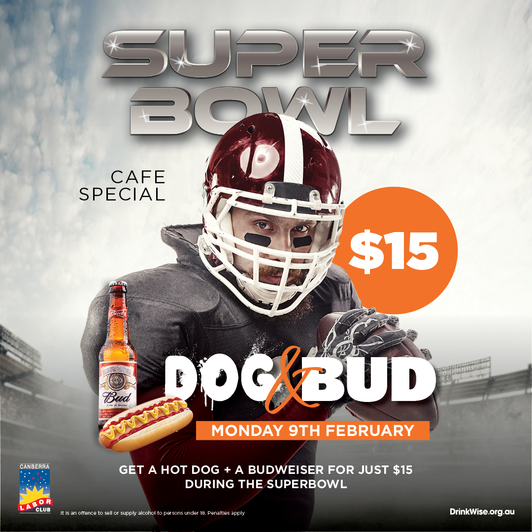 🏈 SUPER BOWL CAFE SPECIAL 🏈