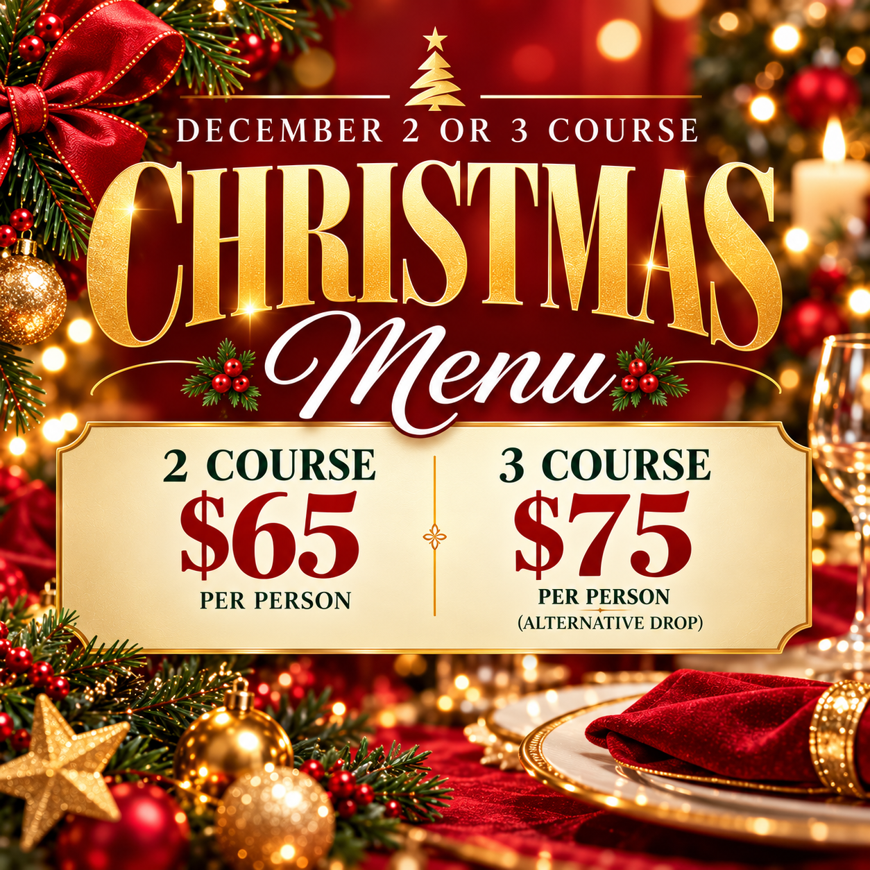 🎄✨ CELEBRATE THE FESTIVE SEASON WITH US! ✨🎄